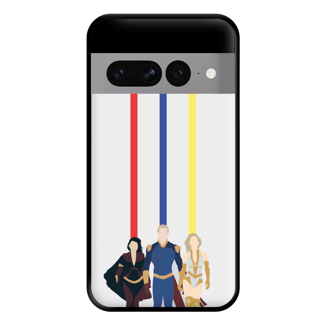 The Three Lines Phone Case for Google Pixel 7 Pro