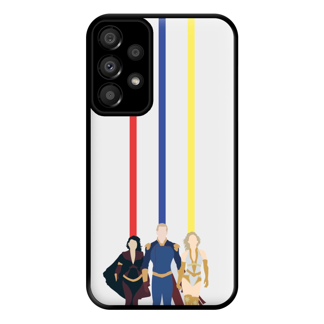 The Three Lines Phone Case for Galaxy A33