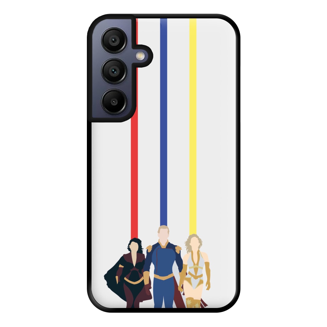 The Three Lines Phone Case for Galaxy A15