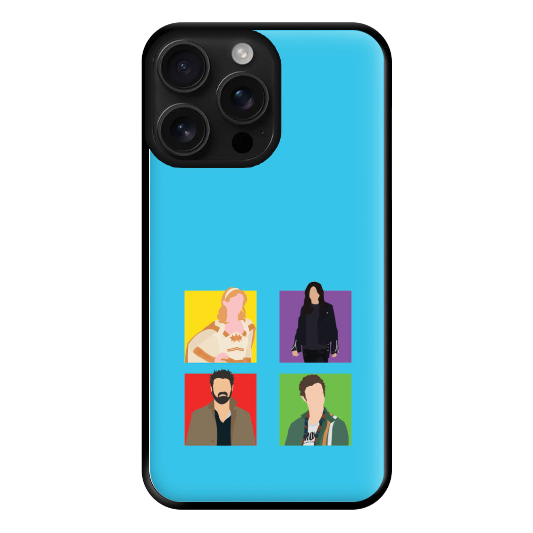 Characters Collage Phone Case