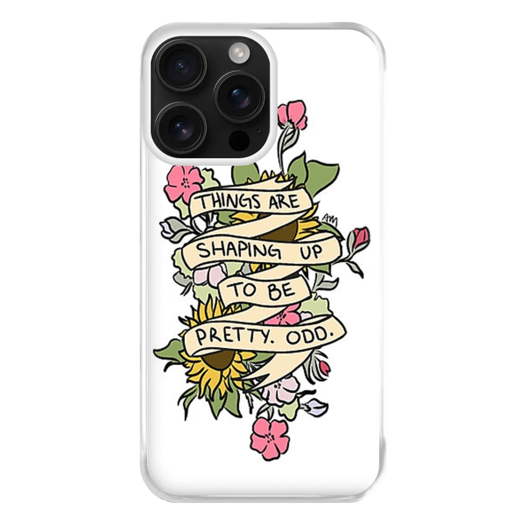 Things are Shaping up to be Pretty Odd Phone Case