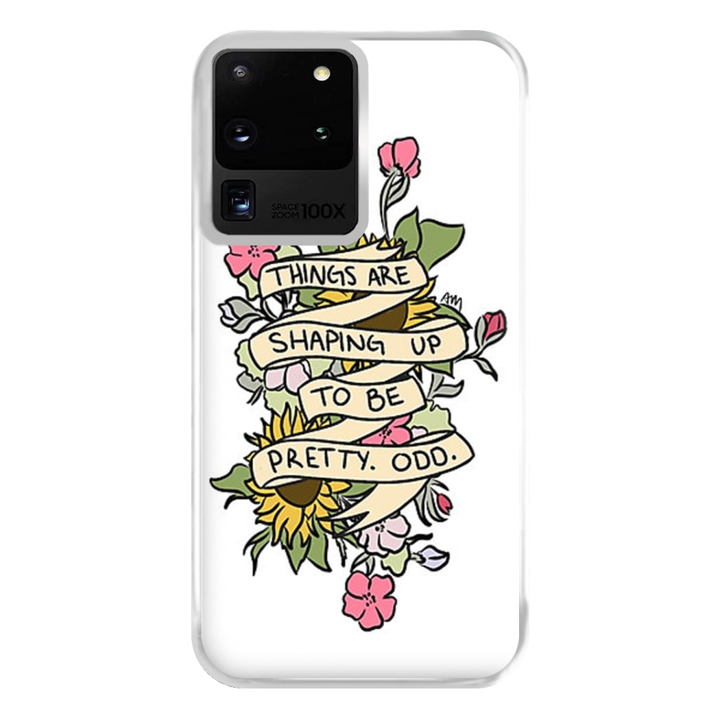 Things are Shaping up to be Pretty Odd Phone Case for Galaxy S20 Ultra