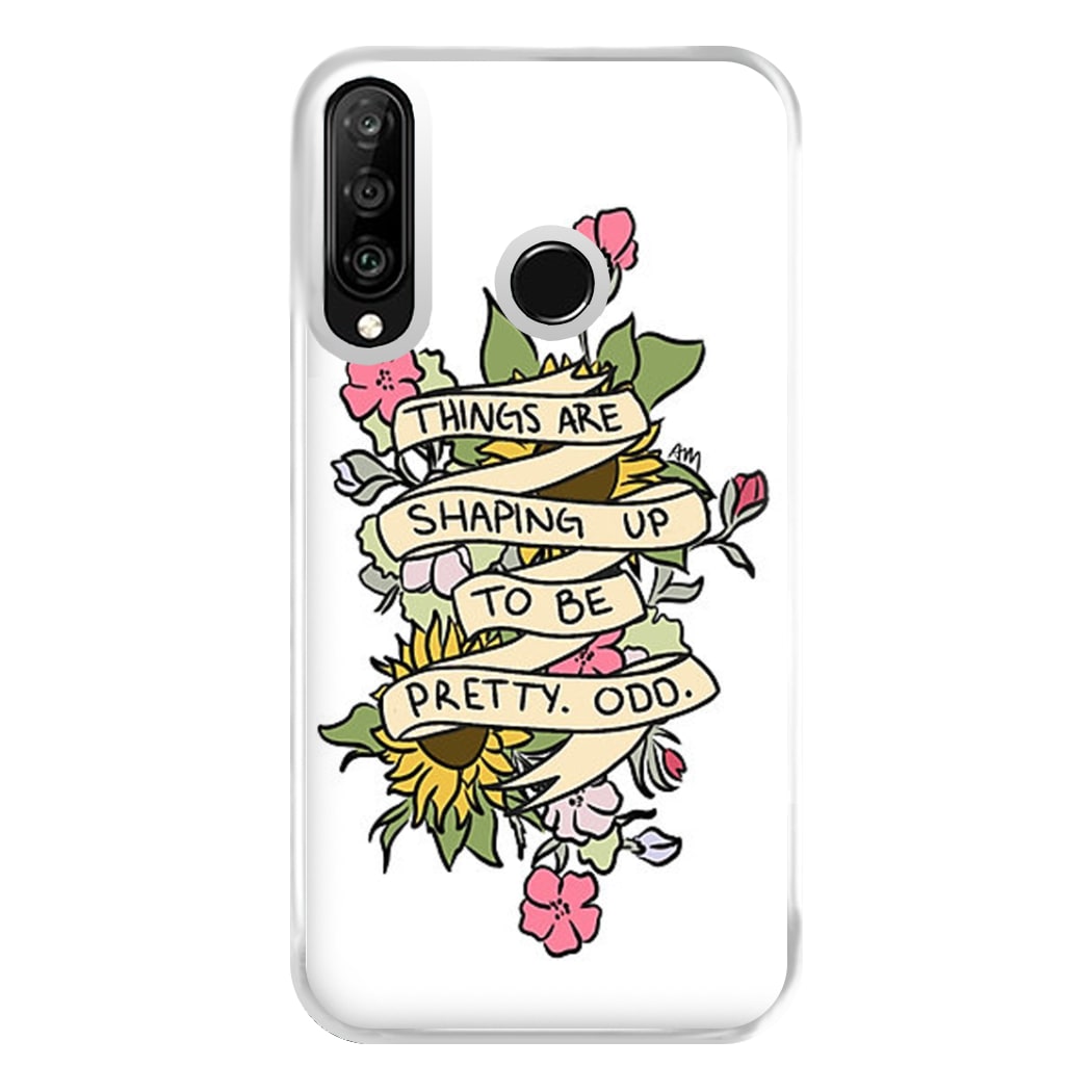 Things are Shaping up to be Pretty Odd Phone Case for Huawei P30 Lite