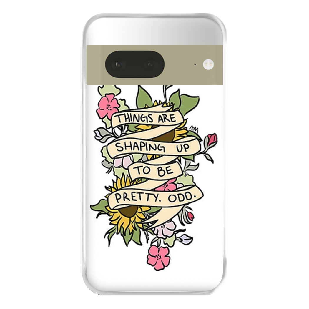 Things are Shaping up to be Pretty Odd Phone Case for Google Pixel 7a