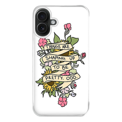 Things are Shaping up to be Pretty Odd Phone Case for iPhone 16 Plus