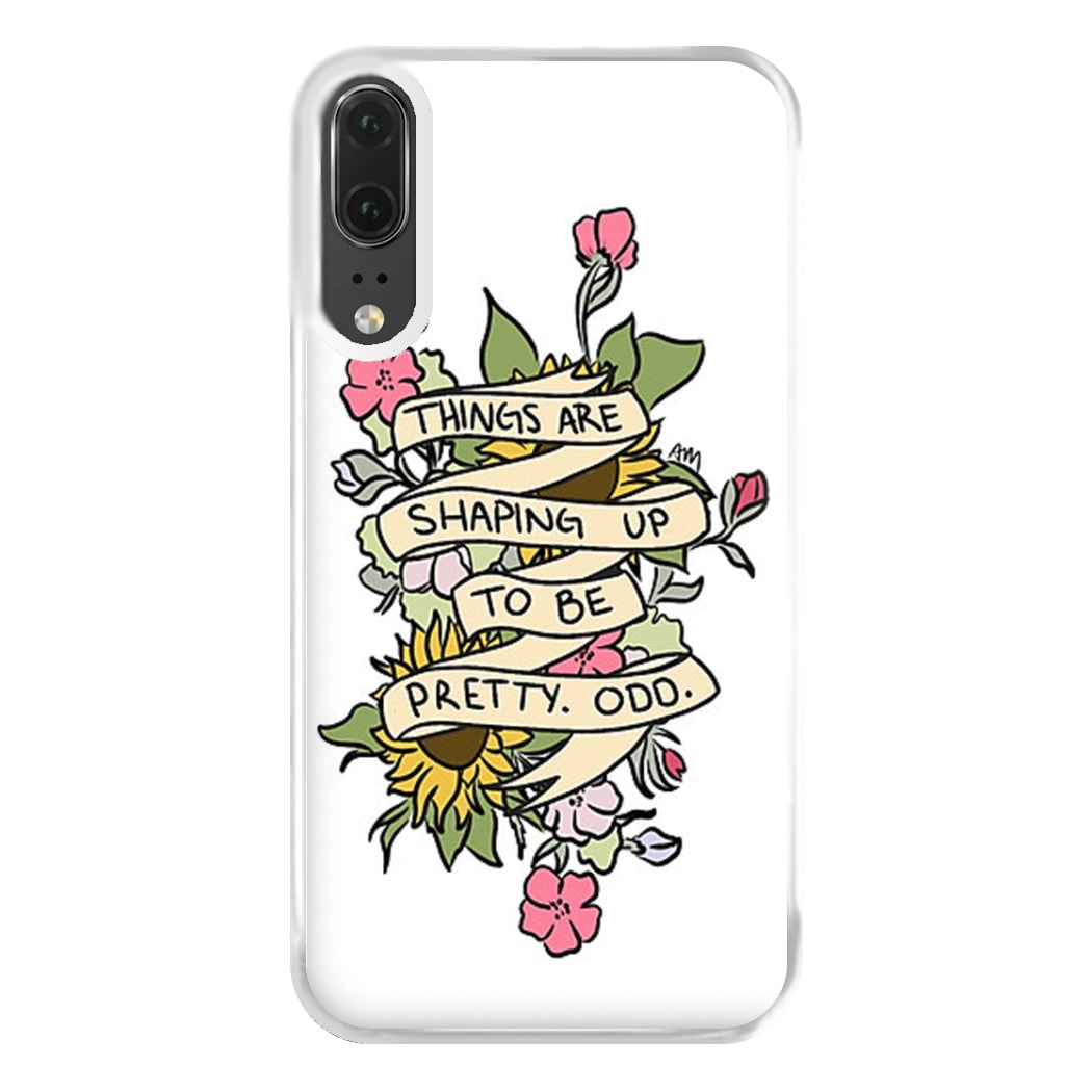 Things are Shaping up to be Pretty Odd Phone Case for Huawei P20