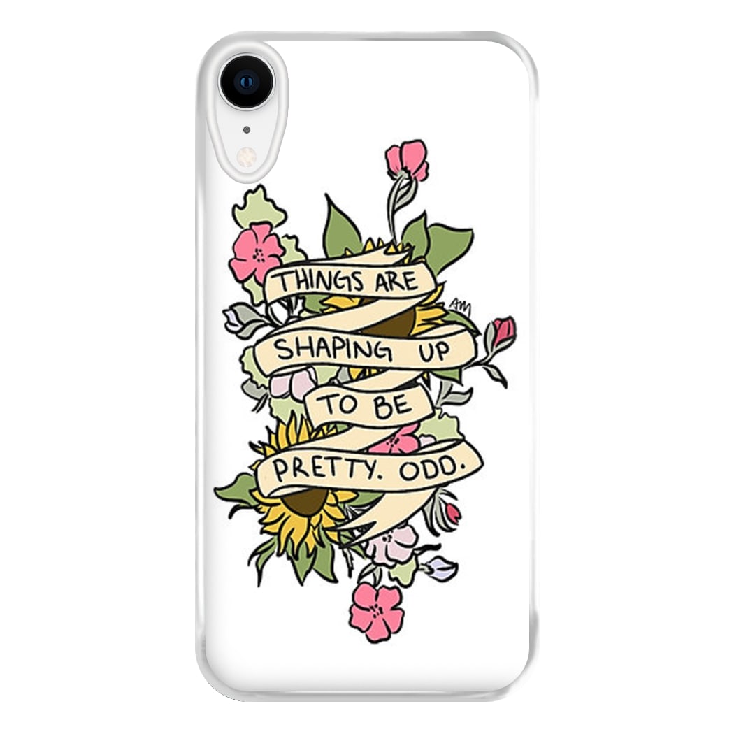 Things are Shaping up to be Pretty Odd Phone Case for iPhone XR