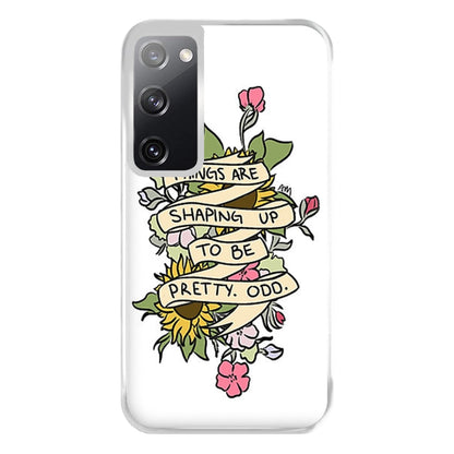 Things are Shaping up to be Pretty Odd Phone Case for Galaxy S20