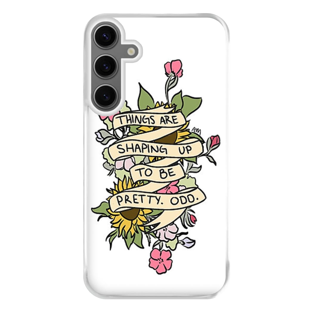 Things are Shaping up to be Pretty Odd Phone Case for Galaxy S24FE