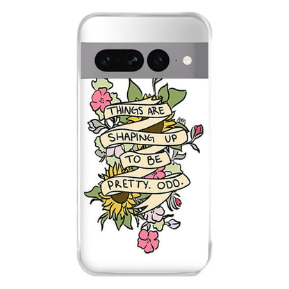 Things are Shaping up to be Pretty Odd Phone Case for Google Pixel 7 Pro