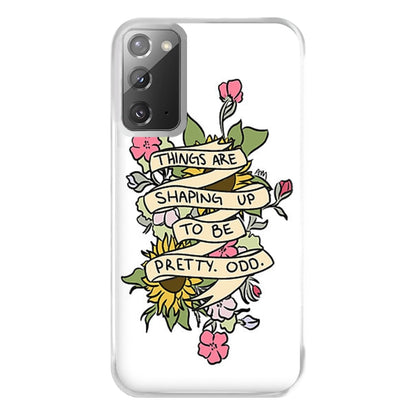 Things are Shaping up to be Pretty Odd Phone Case for Galaxy Note 20 Ultra