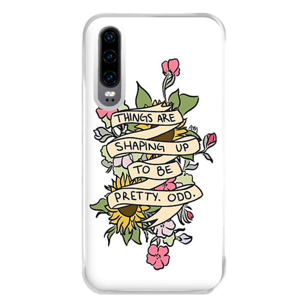 Things are Shaping up to be Pretty Odd Phone Case for Huawei P30