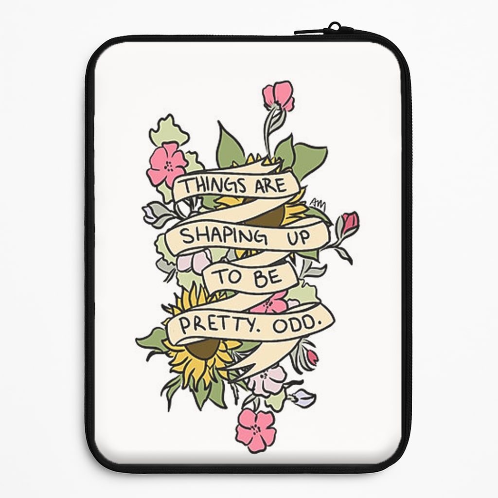 Things are Shaping up to be Pretty Odd Laptop Sleeve