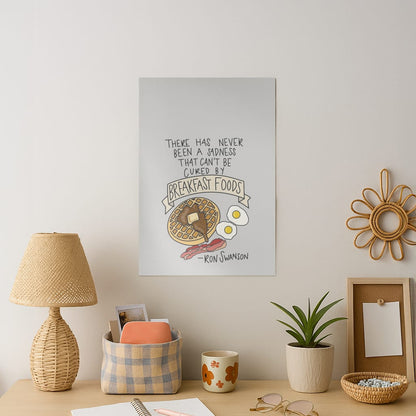 Breakfast Foods - Parks Art Print