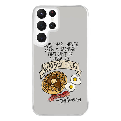 Breakfast Foods - Parks Phone Case for Galaxy S22 Ultra