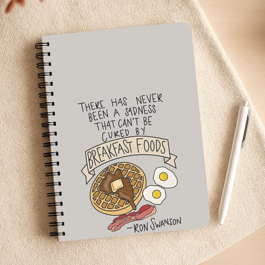 Breakfast Foods - Parks Notepad