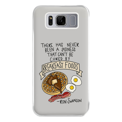 Breakfast Foods - Parks Phone Case for Galaxy S8 Plus