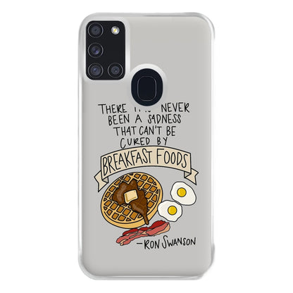 Breakfast Foods - Parks Phone Case for Galaxy A21s