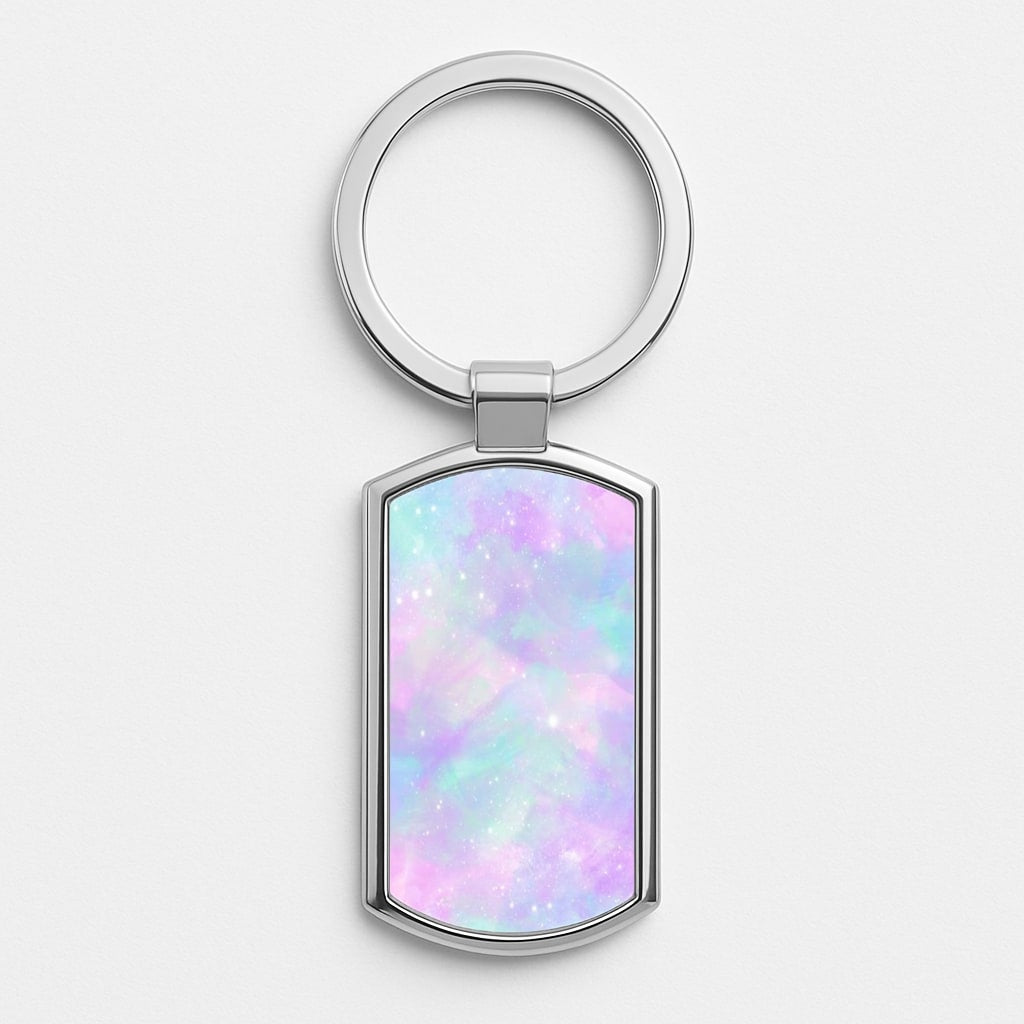 Pastel Galaxy Luxury Keyring