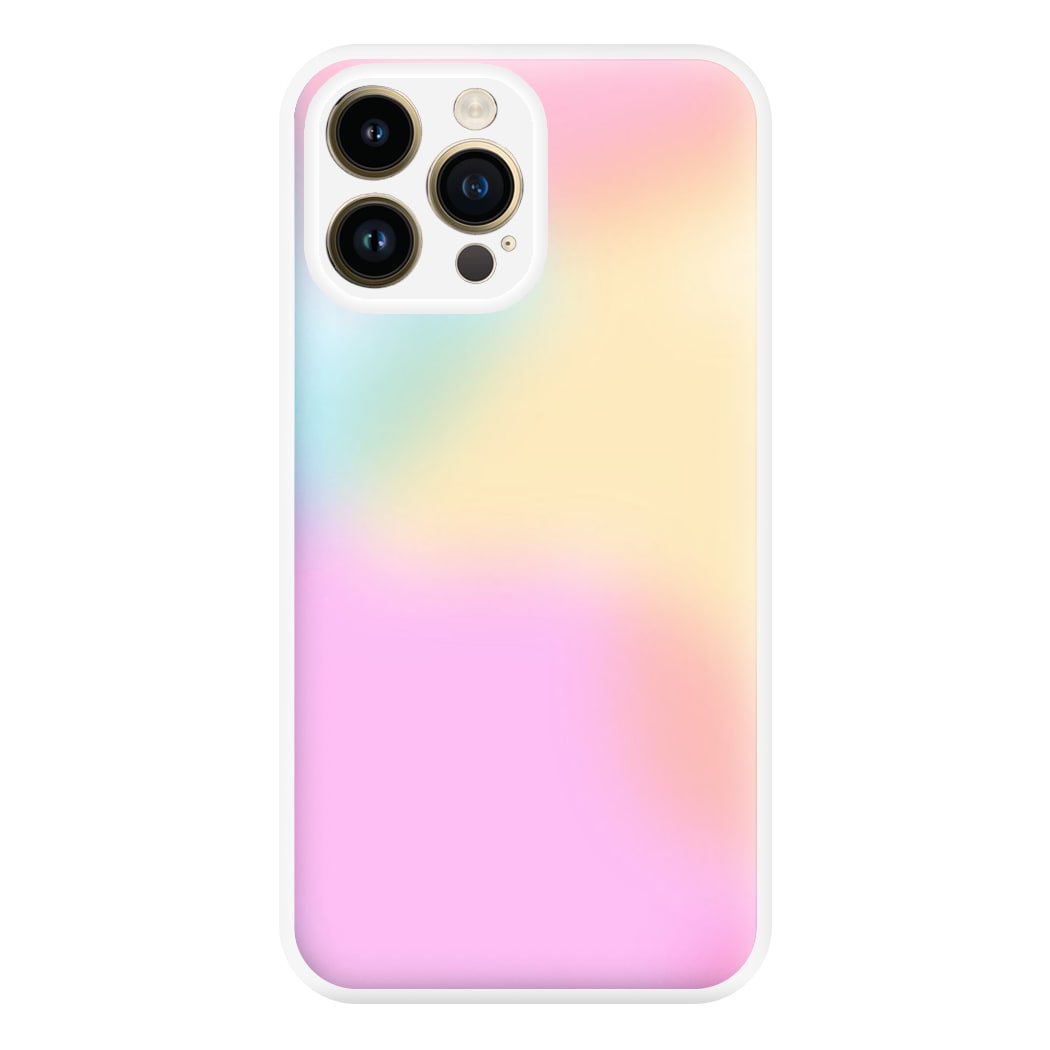 Pastel Clouds Pattern Phone Case for iPhone 14 Pro Max