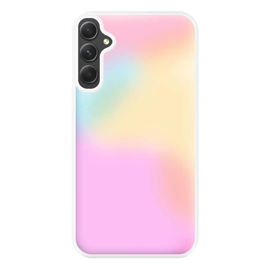 Pastel Clouds Pattern Phone Case for Galaxy A54