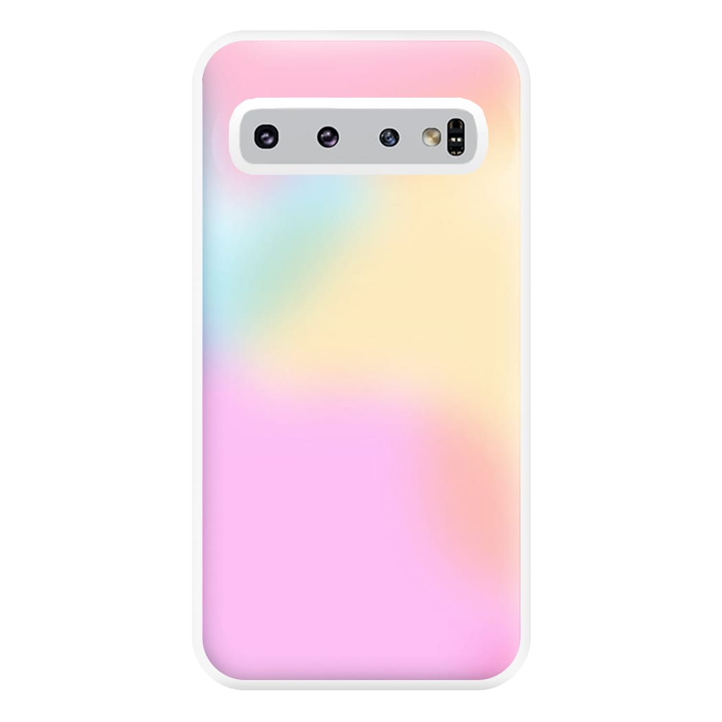 Pastel Clouds Pattern Phone Case for Galaxy S10 Plus