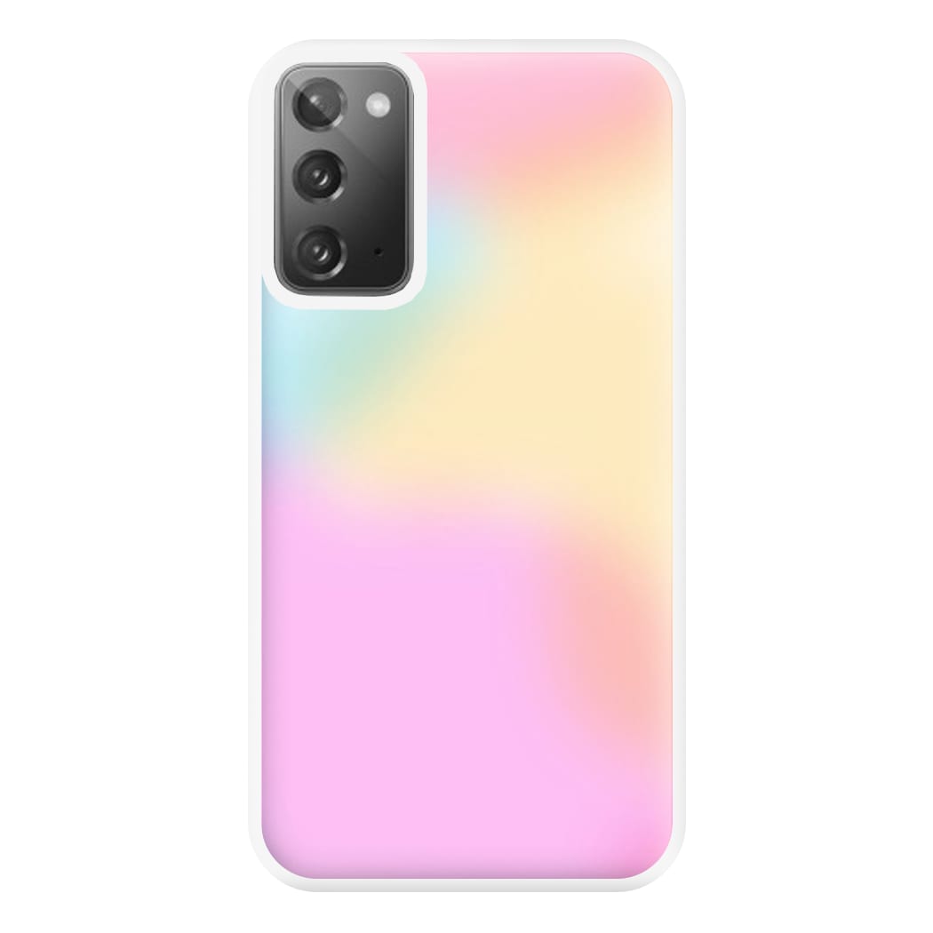 Pastel Clouds Pattern Phone Case for Galaxy Note 20 Ultra