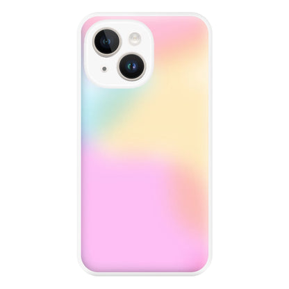 Pastel Clouds Pattern Phone Case for iPhone 14 Plus