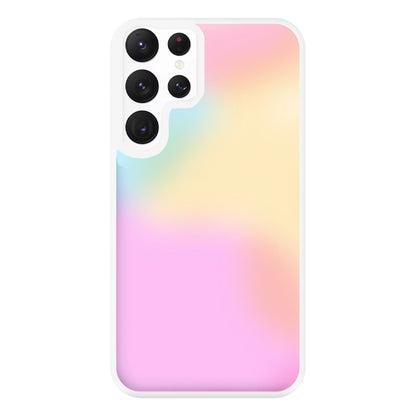 Pastel Clouds Pattern Phone Case for Galaxy S22 Ultra