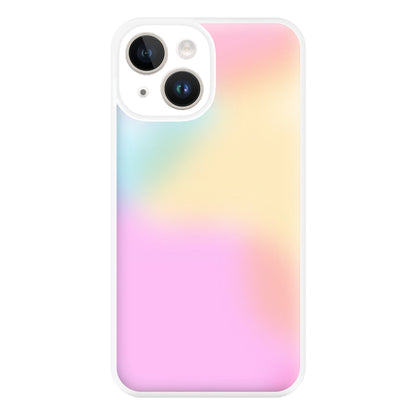 Pastel Clouds Pattern Phone Case for iPhone 14