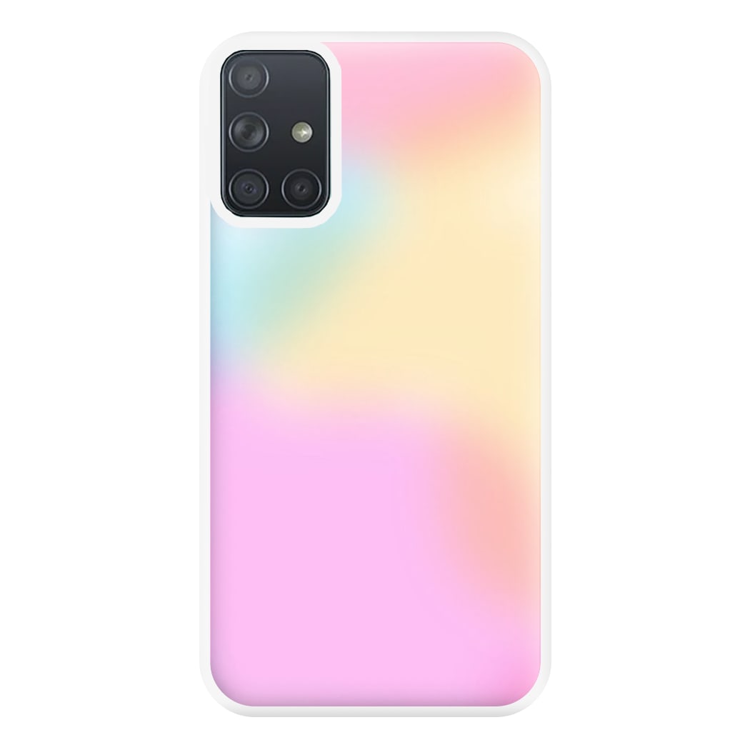 Pastel Clouds Pattern Phone Case for Galaxy A71