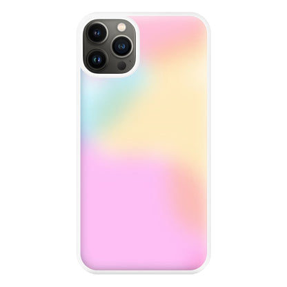 Pastel Clouds Pattern Phone Case for iPhone 13