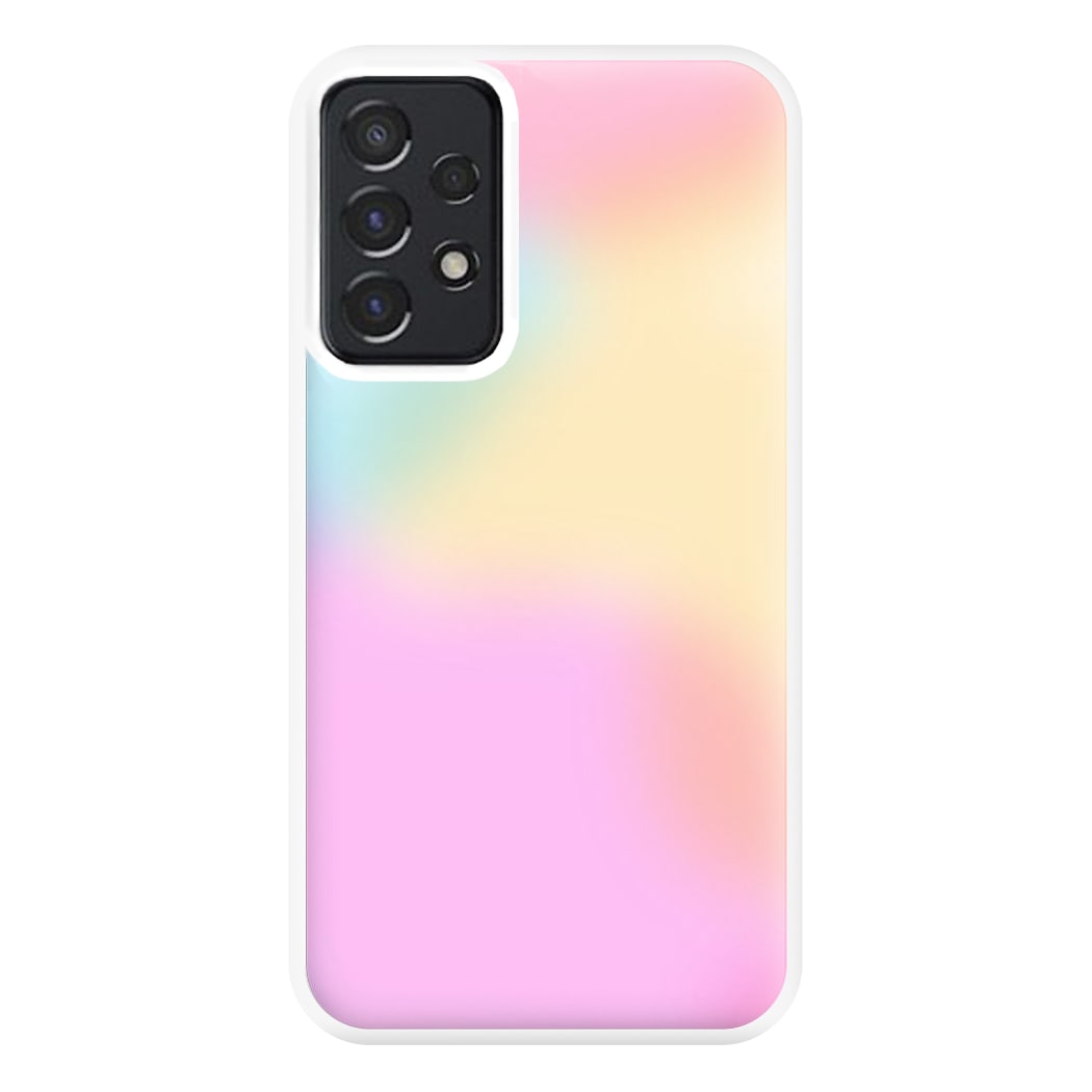 Pastel Clouds Pattern Phone Case for Galaxy A52 / A52s