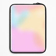 Pastel Clouds Pattern Laptop Sleeve 1