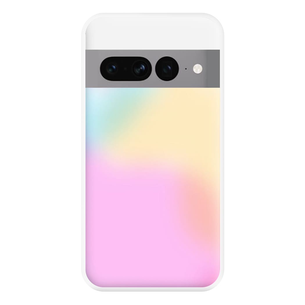 Pastel Clouds Pattern Phone Case for Google Pixel 7 Pro