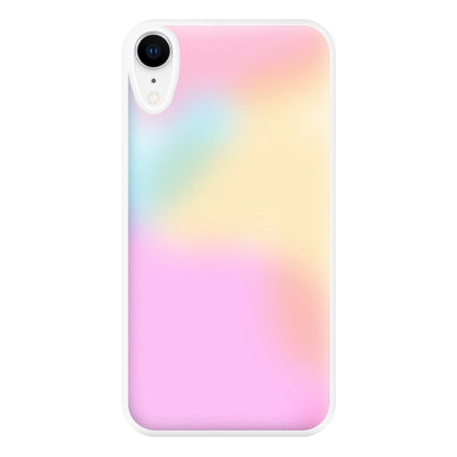 Pastel Clouds Pattern Phone Case for iPhone XR