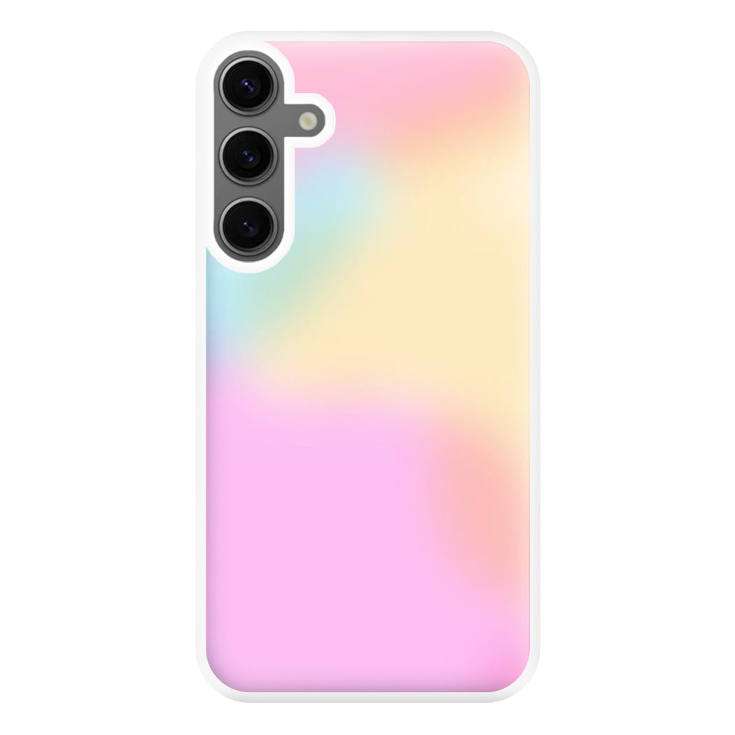 Pastel Clouds Pattern Phone Case for Galaxy S24FE