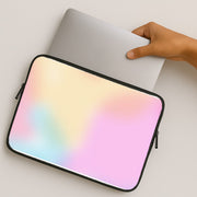 Pastel Clouds Pattern Laptop Sleeve 2