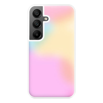 Pastel Clouds Pattern Phone Case for Galaxy A55