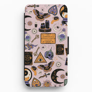 Pastel Occult Sticker Collage Flip / Wallet Phone Case 1