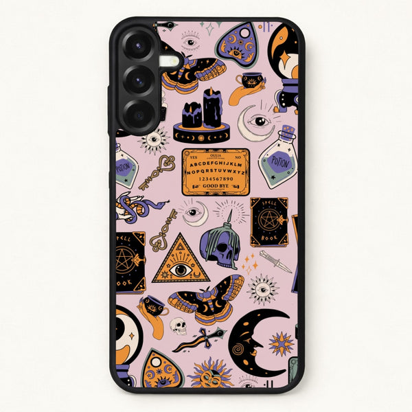 Pastel Occult Sticker Collage Phone Case - Galaxy A17 / Standard