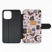 Pastel Occult Sticker Collage Flip / Wallet Phone Case 2