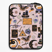 Pastel Occult Sticker Collage Laptop Sleeve 1