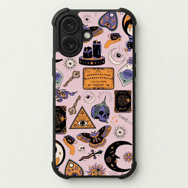 Pastel Occult Sticker Collage Phone Case — Bumper case