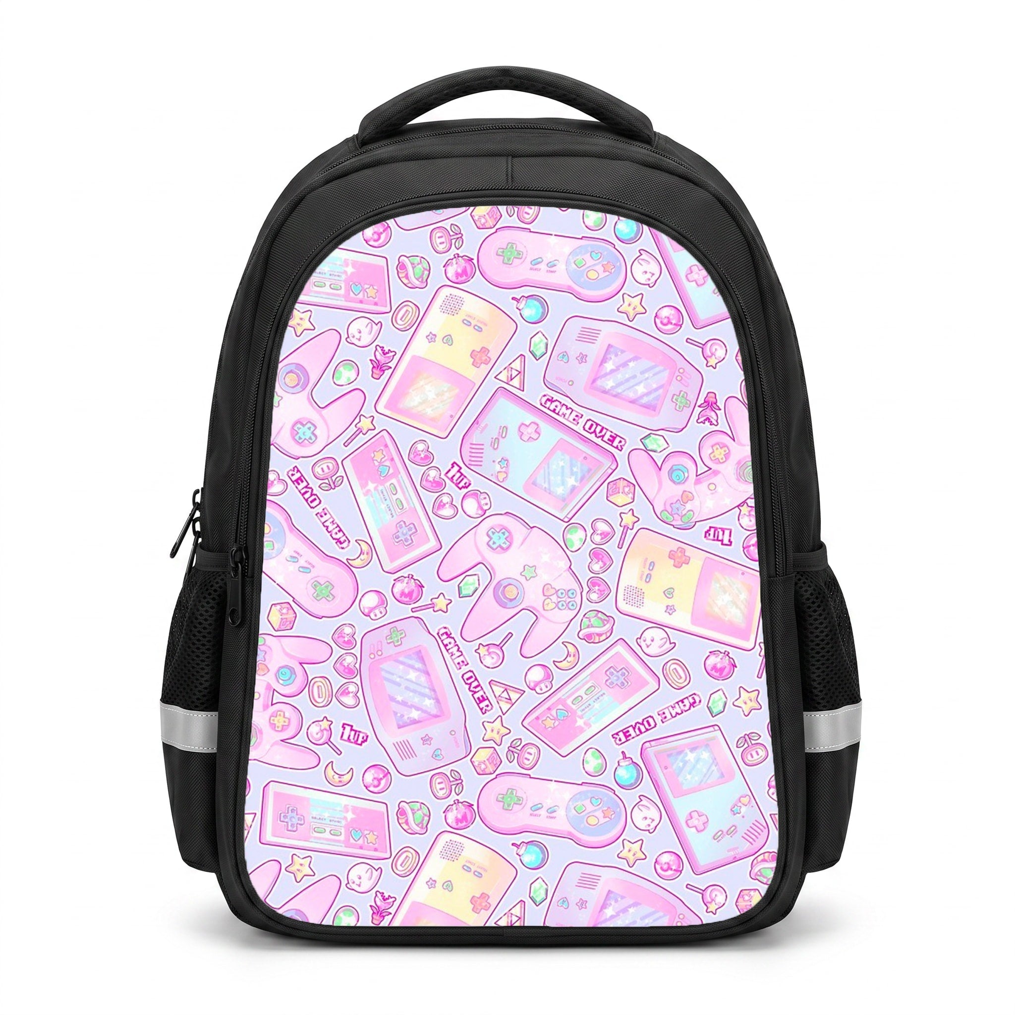 Power Up, Gaming Pattern Backpack