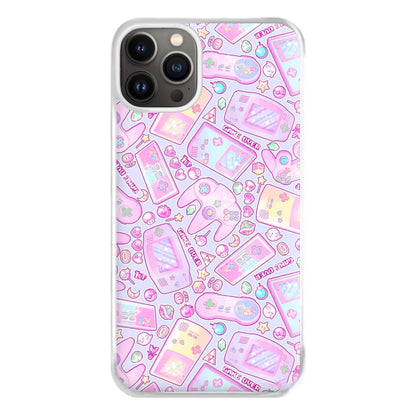 Power Up, Gaming Pattern Phone Case for iPhone 13