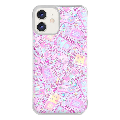 Power Up, Gaming Pattern Phone Case for iPhone 11