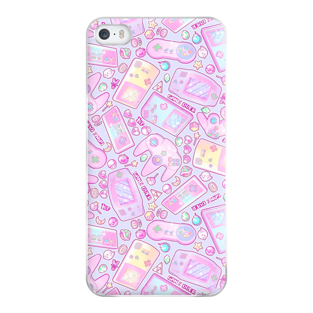 Power Up, Gaming Pattern Phone Case for iPhone 5 / 5s / SE 2016