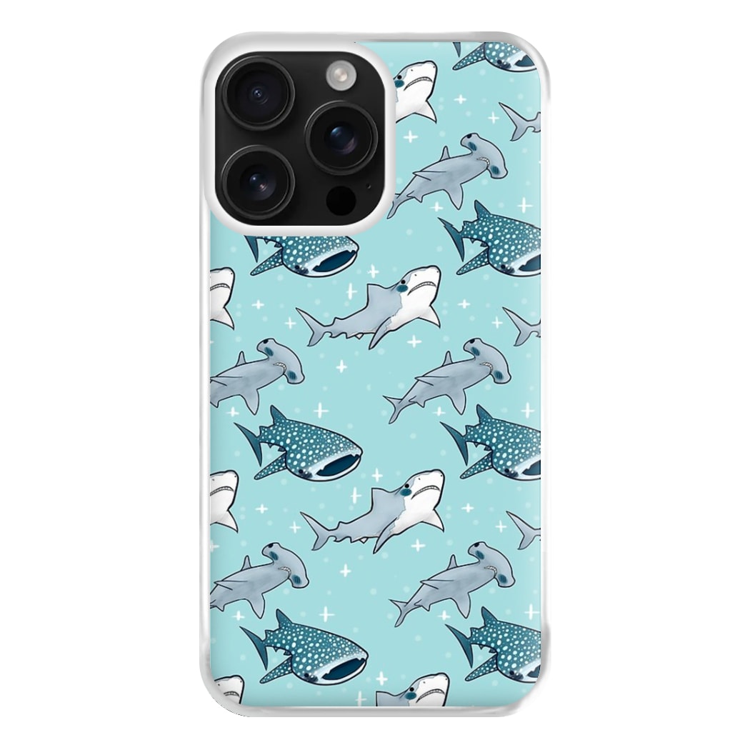 Shark Pattern Phone Case