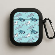 Shark Pattern AirPods Case 1